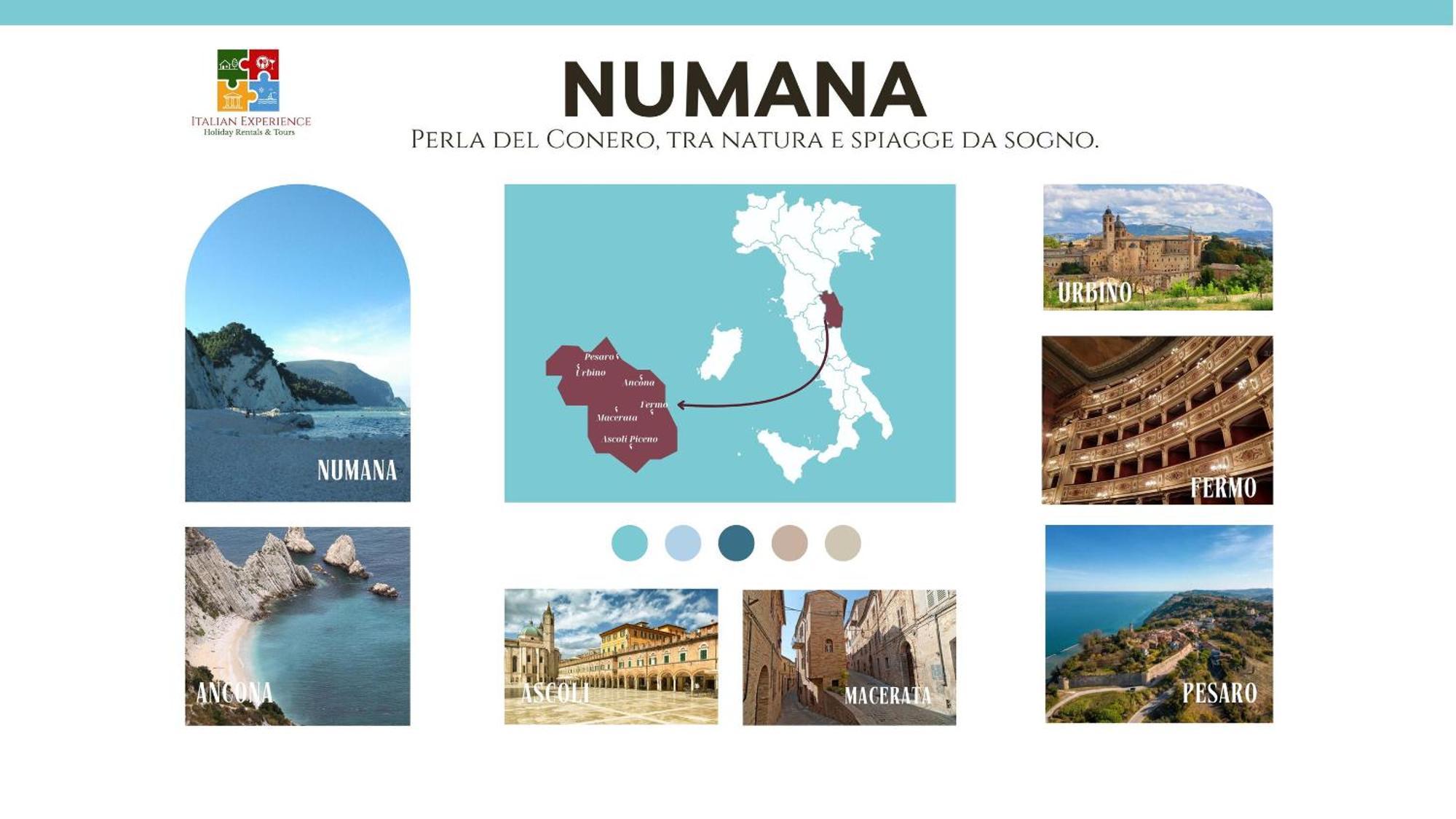 Italian Experience-Numana Suite Parking & Beach Екстериор снимка